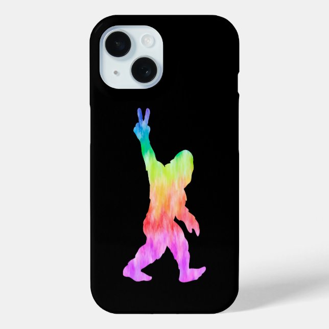 Coques Case-Mate iPhone Peace Love Bigfoot (Verso)