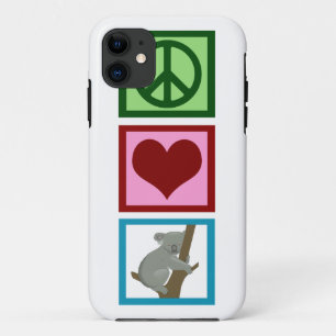 Coque Case-Mate Pour iPhone Peace Love Koala Bear