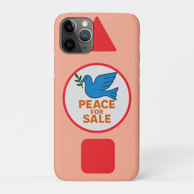 Coques Case-Mate iPhone Peace theme designed phone cases (Dos)