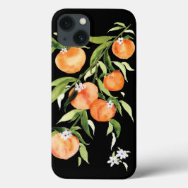 Case-Mate iPhone Case Peach apricot fruit d'été aquarelle