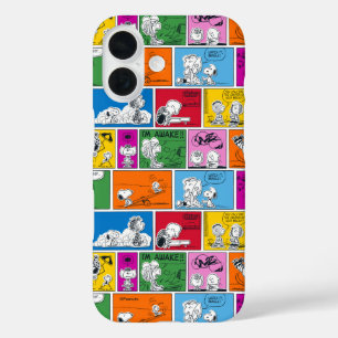 Coques iPhone 16 PEANUTS   Classic Comic Motif