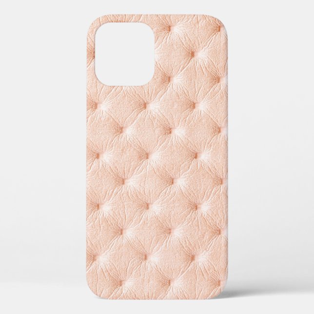 Coques Case-Mate iPhone Pearl beige cuir texture (Verso)