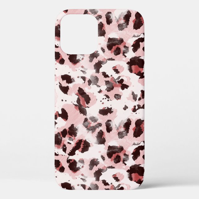 Coques Case-Mate iPhone Peau Animal Léopard : Élégance Teinture Tie. (Verso)