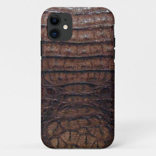 Etui iPhone Case-Mate Peau Brown d'alligator