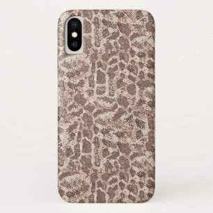 Coque Case-Mate Pour iPhone Peau Brown et Tan Snake