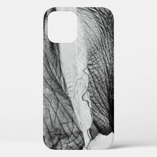 Coques Case-Mate iPhone Peau d'animal éléphant (Verso)