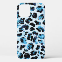 Peau de Cheetah léopard : Aquarelle teinture Vinta