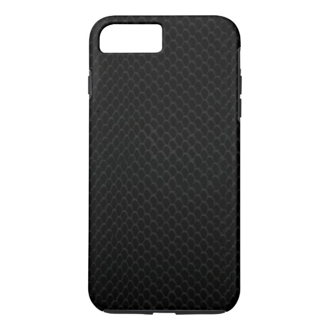 Coques Case-Mate iPhone Peau de serpent noir (Dos)