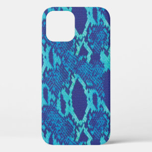 Case-Mate iPhone Case Peau serpent en bleu Design Coque-coque iphone mat