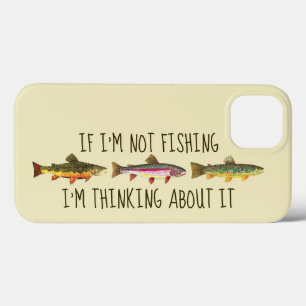 Case-Mate iPhone Case Pêche à la truite humoristique