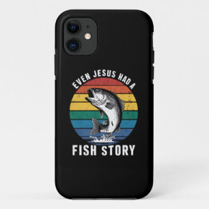 Case-Mate iPhone Case Pêche Même Jésus avait une histoire de poisson Bas