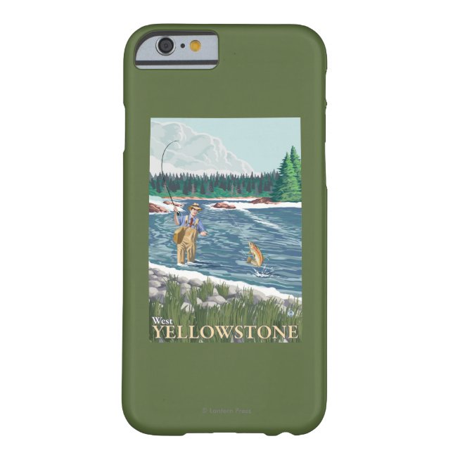 Coques Case-Mate iPhone Pêcheur de mouche - Yellowstone occidental, (Dos)