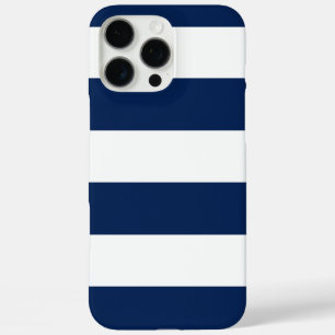 Coques iPhone 16 Pro Max Pêcheur esthétique Bleu rayé