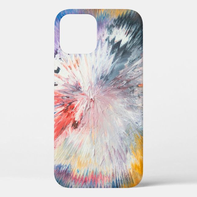 Coques Case-Mate iPhone Peinture à l'huile 4K. Une abstraction créative co (Verso)