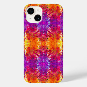 Coque Pour iPhone 14 Peinture abstraite colorée éclaboussée mignonne