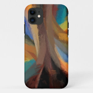 Coque iPhone 11 Peinture Abstraite   Couleurs dynamiques 4