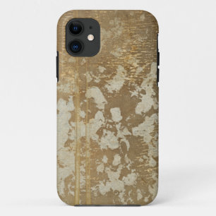 Coque Case-Mate Pour iPhone Peinture abstraite d'or avec les taches argentées
