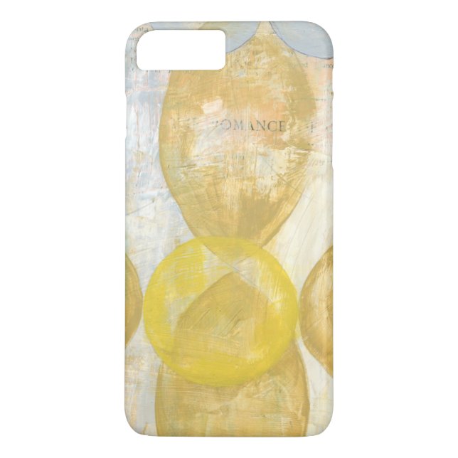 Coques Case-Mate iPhone Peinture Abstraite moderne sur papier journal (Dos)