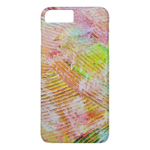 Coque iPhone 8 Plus/7 Plus Peinture Abstraite texturée
