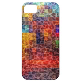 Coques Pour iPhone Peinture Abstraite Ville Lumières