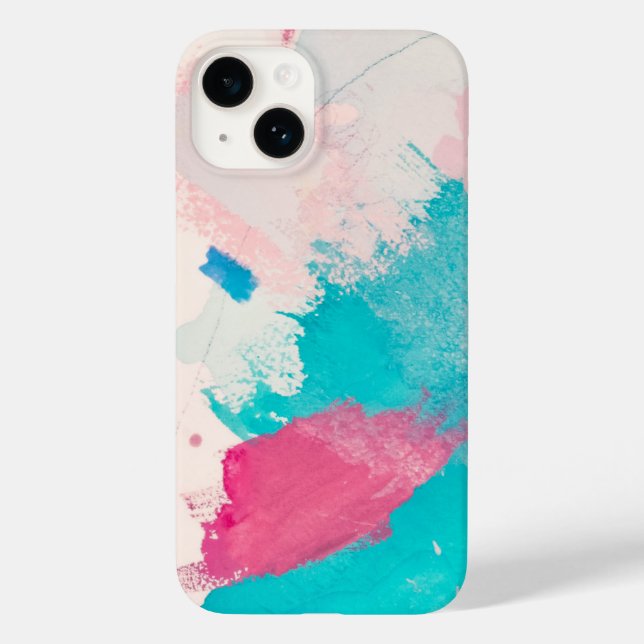 Coques Case-Mate iPhone Peinture aquarelle Abstraite (Verso)