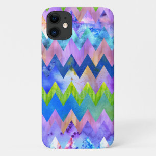 Case-Mate iPhone Case Peinture Aquarelle Artsy tendance Chevron Motif