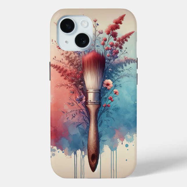 Coques Case-Mate iPhone Peinture Aquarelle Au Bouquet Floral (Verso)