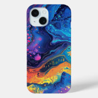 Peinture arc-en-ciel pour liquide Abstrait mignonn