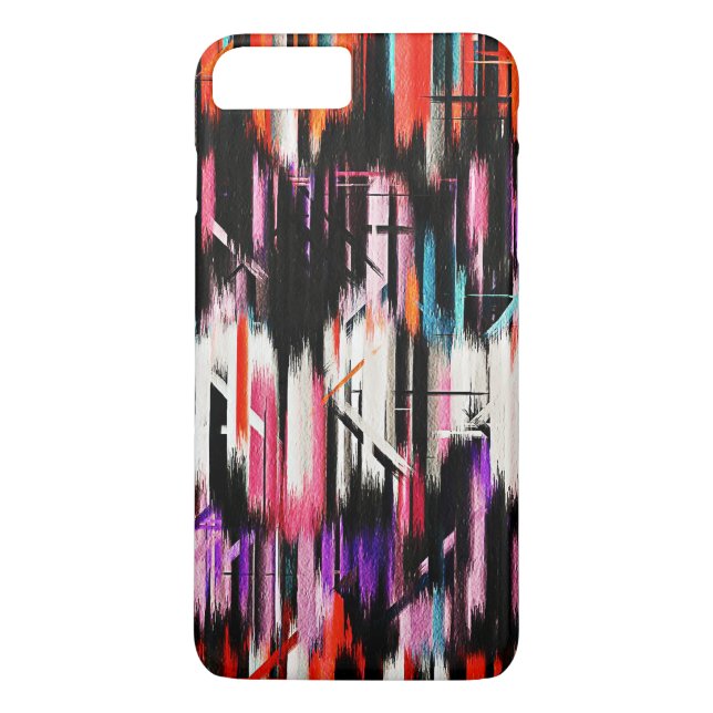 Coques Case-Mate iPhone Peinture Couleur Diapositive Broche #6 (Dos)