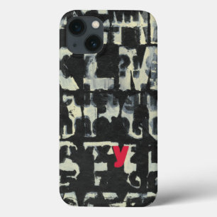iPhone 13 Case Peinture d'alphabet par le Normand Wyatt