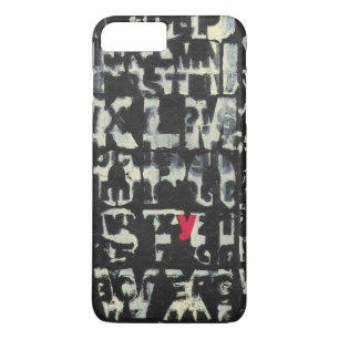 Coque iPhone 7 Plus Peinture d'alphabet par le Normand Wyatt