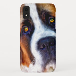 Etui iPhone Case-Mate Peinture de chien de St Bernard