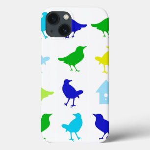 Etui iPhone Case-Mate Peinture d'oiseaux colorés par Chariklia Zarris