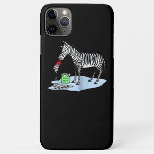 Case-Mate iPhone Case Peinture Drôle Cartoon Zebra Peinture