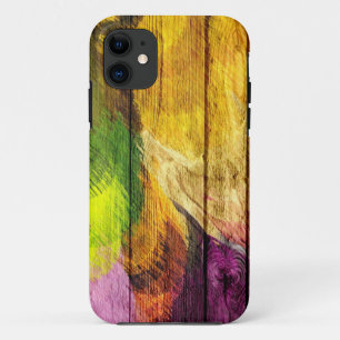Case-Mate iPhone Case Peinture en bois acrylique