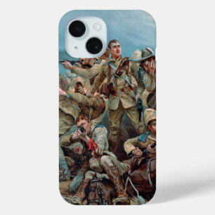 Coque Pour iPhone 15 Peinture historique britannique de guerre des Boer