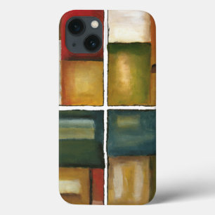 Coques Pour iPhone Peinture lambrissée par quatre par Jennifer