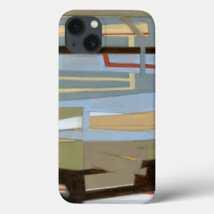 Etui iPhone 13 Peinture libre moderne d'expression par le Normand
