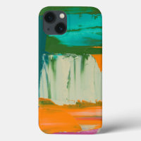 Peinture libre multicolore d'expression