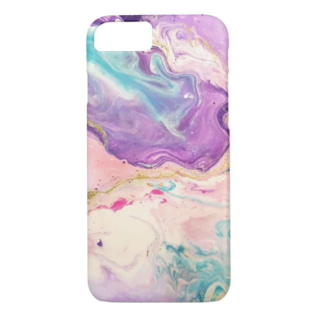 Coques Case-Mate iPhone Peinture marbrage Abstrait (Dos)