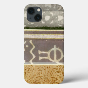 iPhone 13 Case Peinture Motif Tribale contemporaine