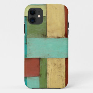 Coques Pour iPhone Peinture multicolore côtière de Contempoary
