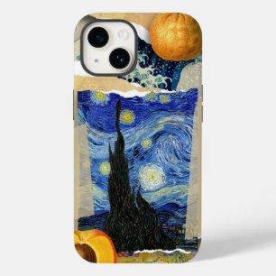 Coque Pour iPhone 14 Peintures célèbres Art Collage Coque-Mate iPhone