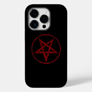 Coque Pour iPhone 14 Pro Pentagram Red Devil