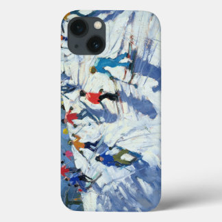 Etui iPhone 13 Pente occupée Lofer 2004 de ski