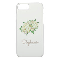 Peonies de crème jolie aquarelle