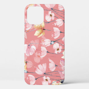 Case-Mate iPhone Case Pépites Pastel : Aquarelle Florale Sans Seamless.