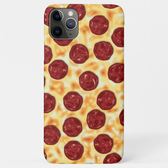 Coques Case-Mate iPhone Pepperoni Pizza Motif (Dos)