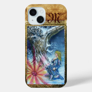 Coque Pour iPhone 15 PERCEVATION ET VISION DU monogramme DU GRAIL SAINT