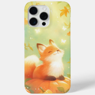 Coque iPhone 15 Pro Max Perchoir de citrouille de renard